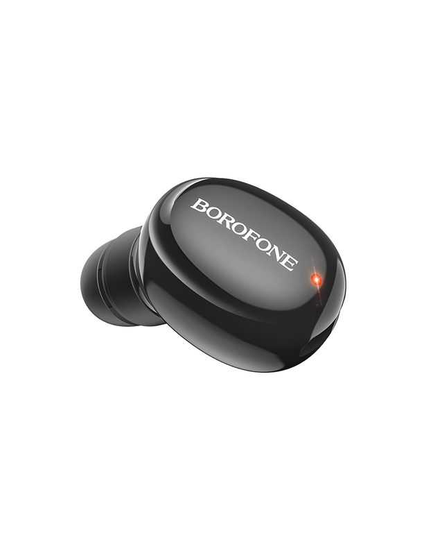 BOROFONE BC34 Mini Wireless Bluetooth Earbuds Single Ear Earphone Black