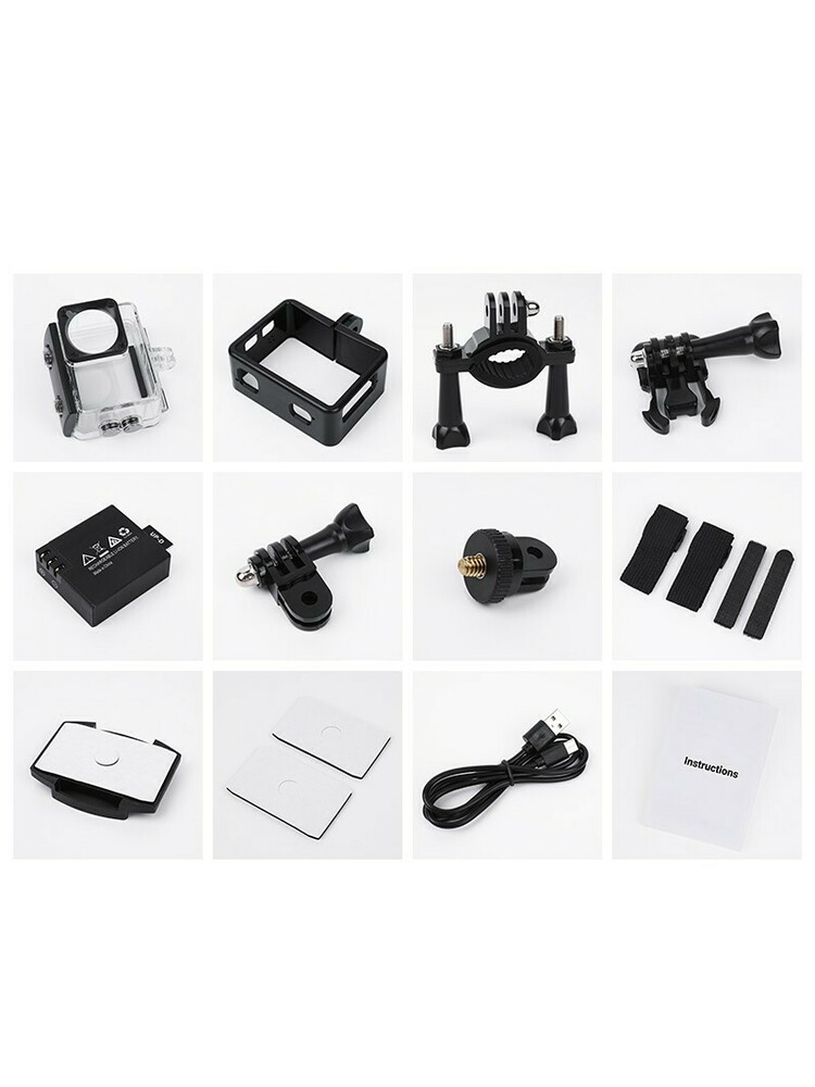 Veiksmo ir laisvalaikio kamera Hoco DV102 IPS 4K