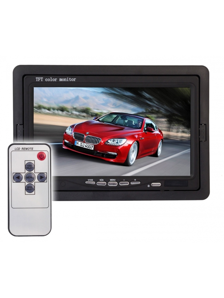 Belaidė Parkavimo Sistema LCD 7" Monitorius Su Kamera