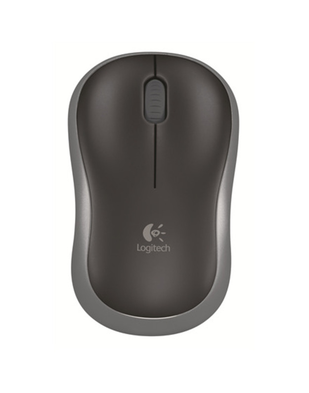 „Logitech M185“ belaidė pelė (pilka)