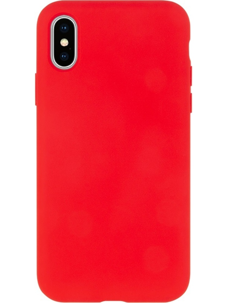 Samsung G975 Galaxy S10 Plus dėklas Mercury Goospery "Silicone Case" (raudonas)