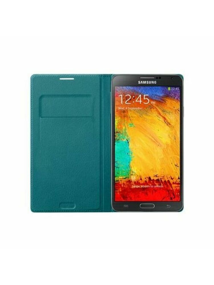 „Samsung Flip“ dėklas, skirtas Galaxy Note 3 Mint Blue EF-WN900BLEGWW