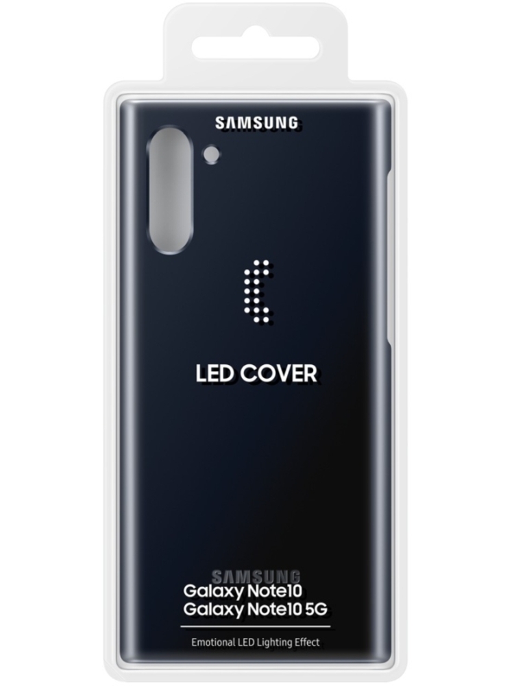 Telefono dėklas Samsung "LED Cover Galaxy Note 10 (EF-KN970CBE)" Black