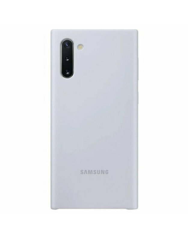 Samsung Galaxy Note 10“ sidabrinis silikoninis dangtelis / dėklas – EF-PN970TSEGWW
