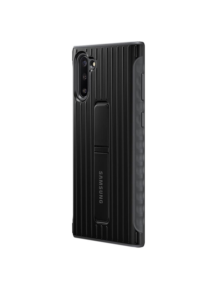 originalus Samsung Galaxy Note 10 apsauginis stovo dėklas – juodas