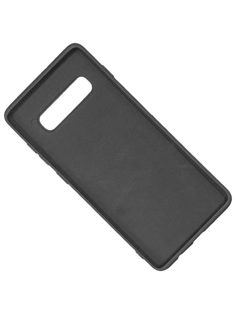 MAXY CASE TPU SILICONE COVER MINKŠTAS MAGNETINIS DĖKLAS, Skirtas SAMSUNG GALAXY S10 + PLUS G975 BLACK