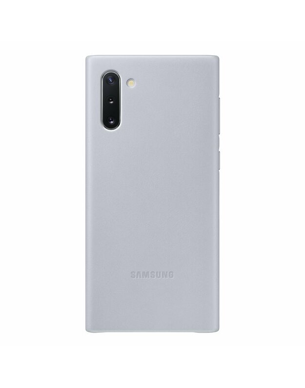 Telefono dėklas Samsung "Leather Cover Galaxy Note 10 (EF-VN970LJE)" Gray