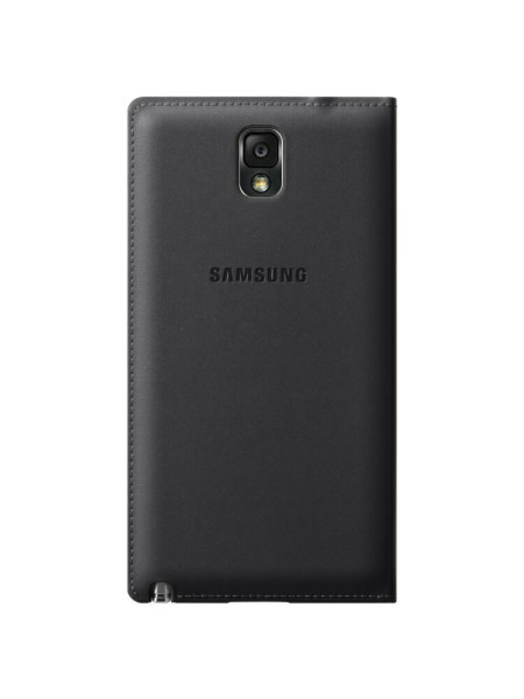 Samsung Galaxy Note 3 EF-WN900B mobiliojo telefono dėklas Atlenkiamas dėklas Juoda