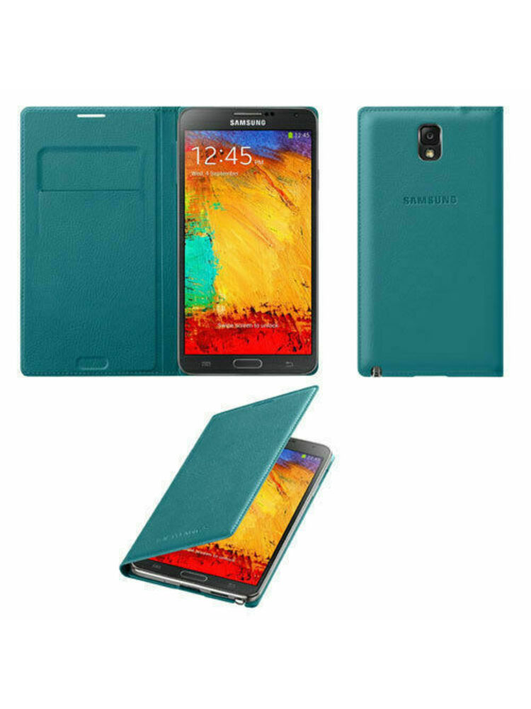 „Samsung Flip“ dėklas, skirtas Galaxy Note 3 Mint Blue EF-WN900BLEGWW