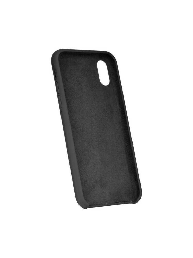 Forcell Silicone Samsung Galaxy S10 Plus FORCELL Silikoninis dangtelis Juodas
