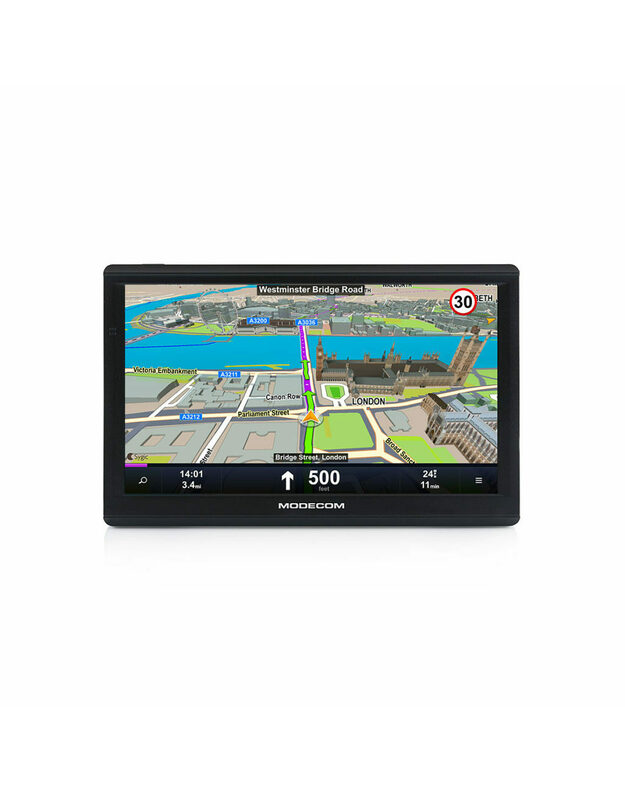 ​​​​​​​GPS navigacija lengvųjų automobilių, sunkvežimių, autobusų vairuotojams  Modecom FreeWay SX 7.0 