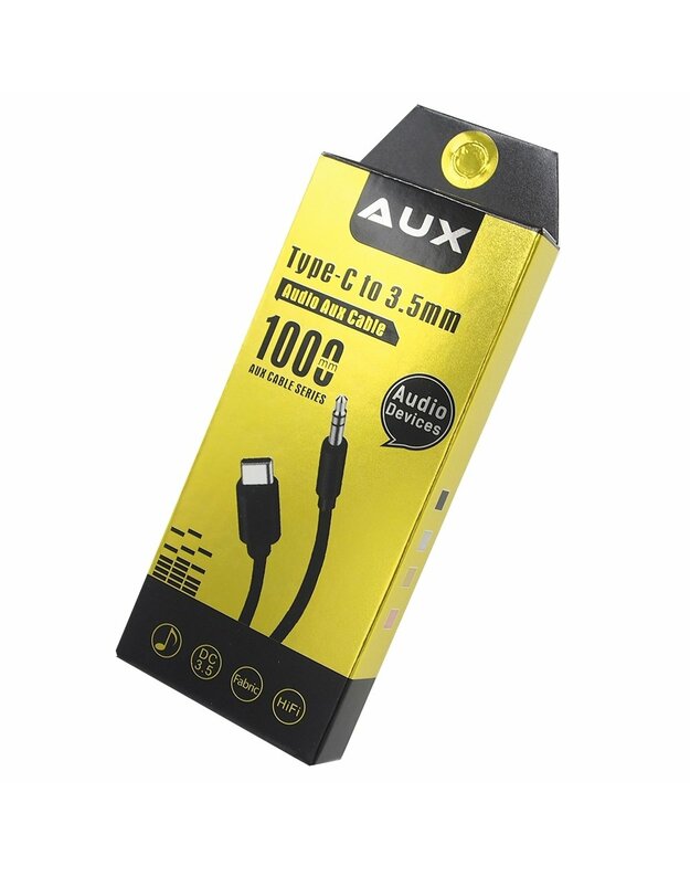 Laidas AUX 3.5mm - TYPE-C