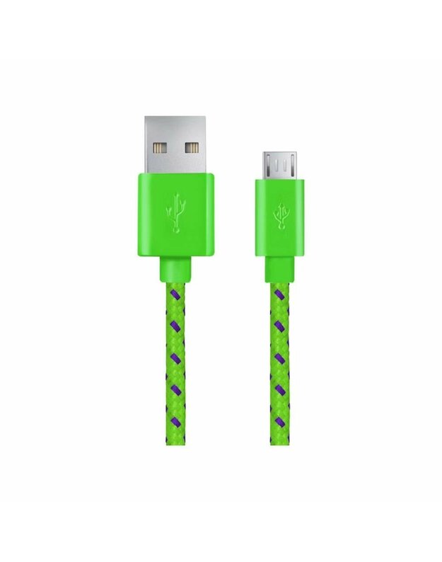 ESPERANZA EB181G kabelis MICRO USB 2.0 A-B M/M OPLOT 2.0 M