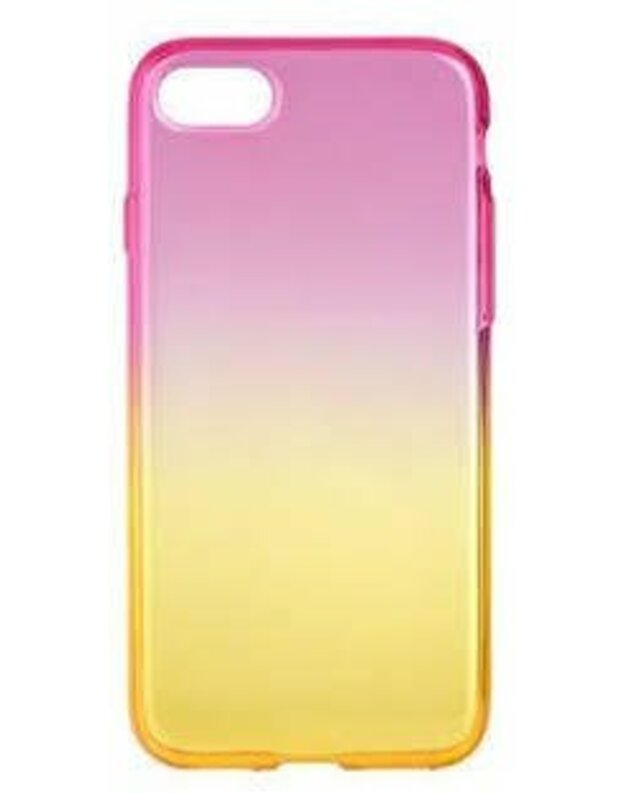 Dėklas telefonui Mocco Gradient Back Case Silicone Case With gradient Color For Xiaomi Redmi 4A Pink - Yellow