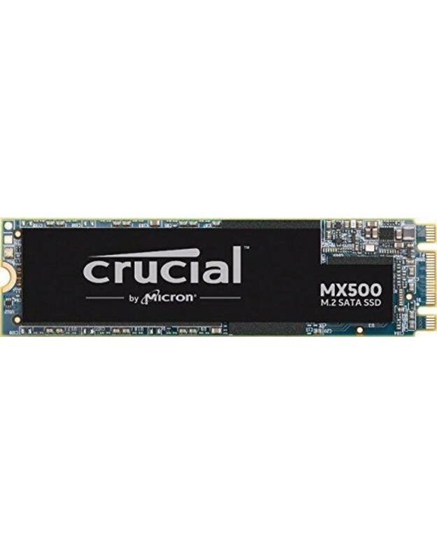 SSD|CRUCIAL|MX500|500GB|M.2|SATA 3.0|TLC|Rašymo greitis 510 MBytes/sec|Skaitymo greitis 560 MBytes/sec|MTBF 1800000 hours|CT500MX500SSD4  