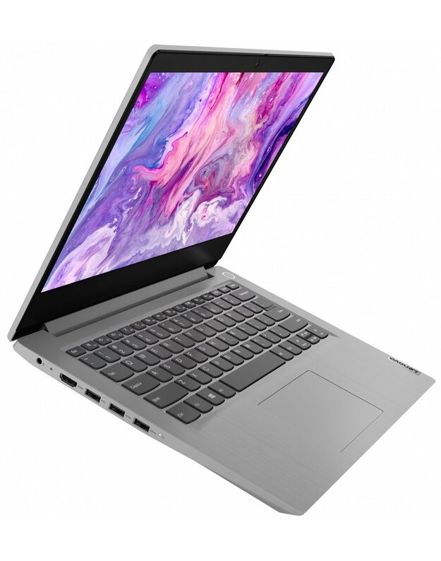 Lenovo IdeaPad 3 14ADA05 14 FHD 3050U 4GB 256SSD EN DOS Gray 81W00060PB nešiojamas kompiuteris