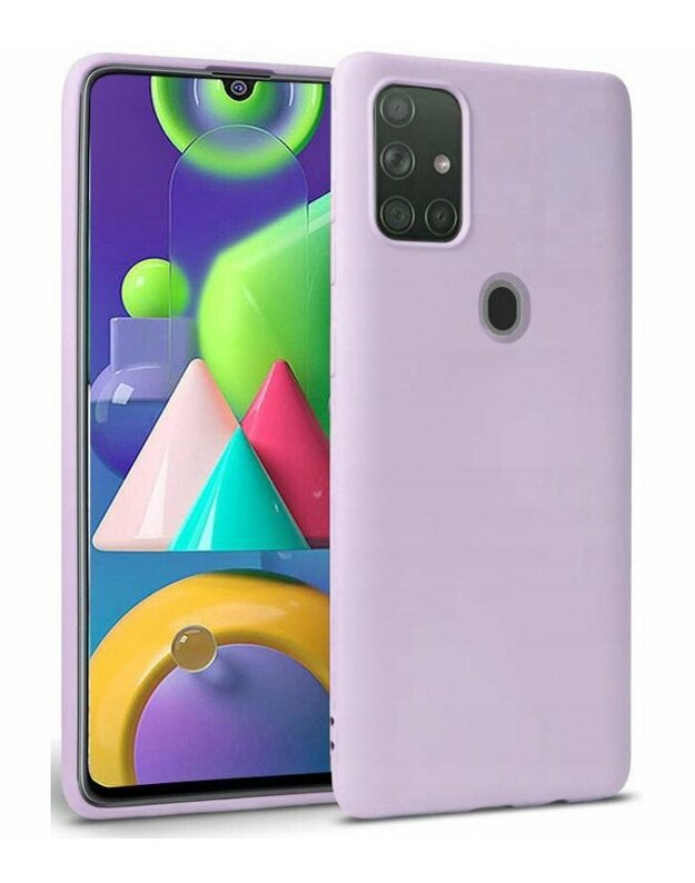 Violetinis dėklas Samsung Galaxy M21 telefonui "Tech-protect Icon"