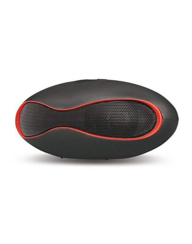 Setty Ellipse Bluetooth Speaker System with Micro SD / SD / LED / 3W / 400 mAh Black