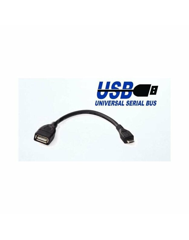 Perėjimas MICRO USB Į USB (HOST OTG)