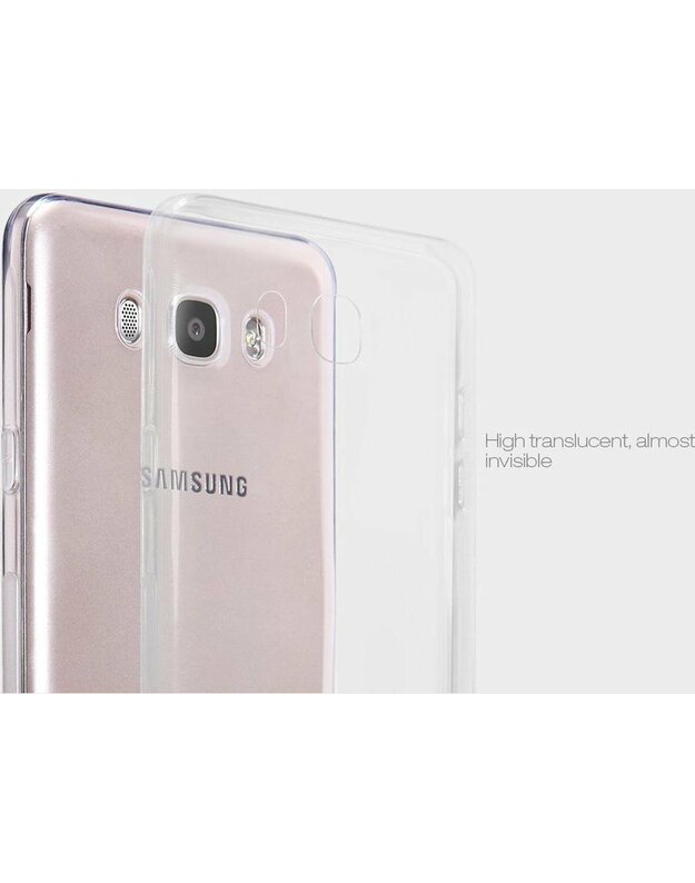 „Nillkin Nature“ TPU dėklas pilkas, skirtas „Samsung Galaxy J7 2016 J710“