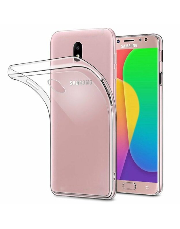 Galinis dėklas itin plonas 0,3 mm - „SAMSUNG Galaxy J3 2017“ (PRO / PLUS) skaidrus 