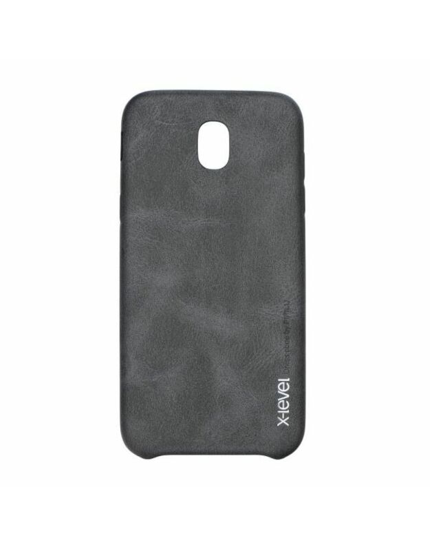 Vintage X lygio dėklas, skirtas „Samsung Galaxy J7 2017 Black“