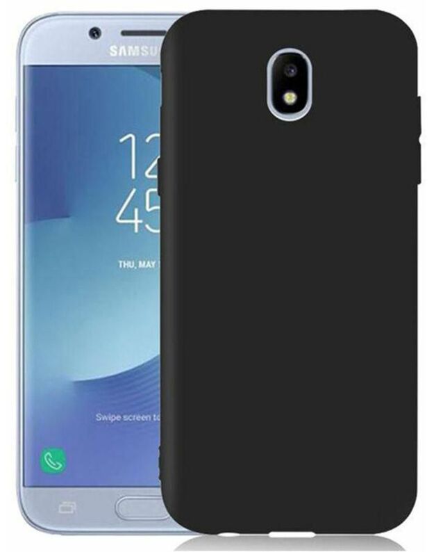 Nugarėlės dėklas Samsung J3 2017 J330 Silicone Case Black