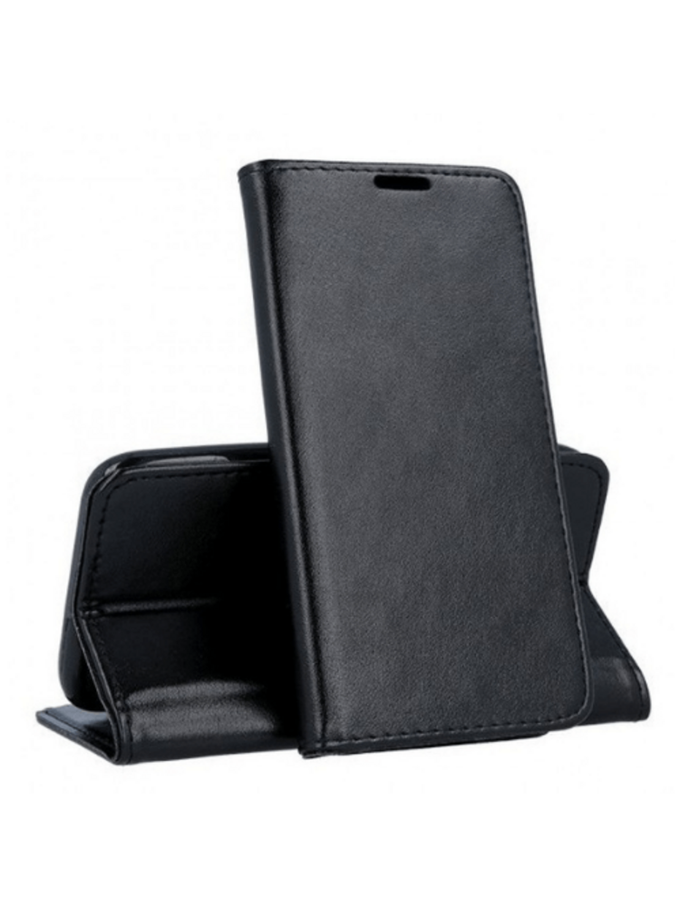 Dėklas Samsung Galaxy A71, SM-A715F telefonui "Smart magnet" Juodas