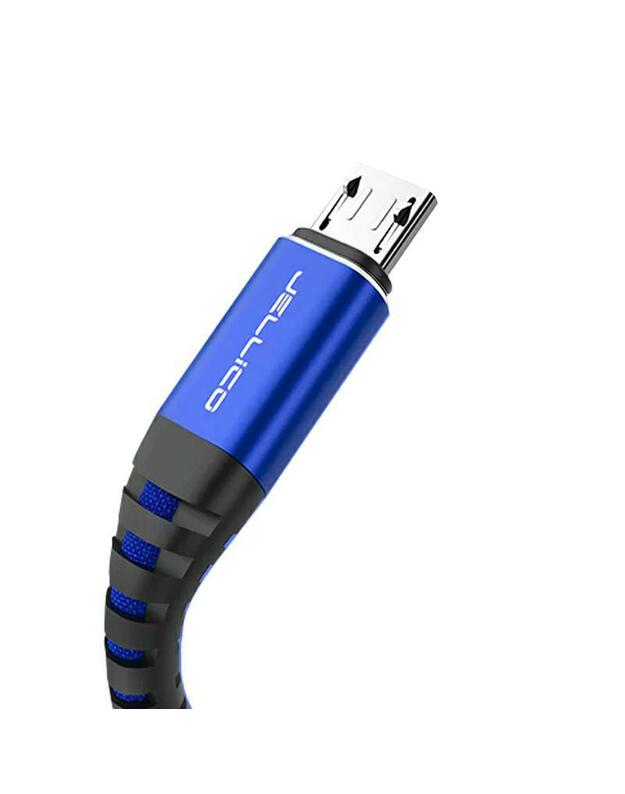 JELLICO CABLE KDS - 25 MICRO USB 3. 1A mėlyna
