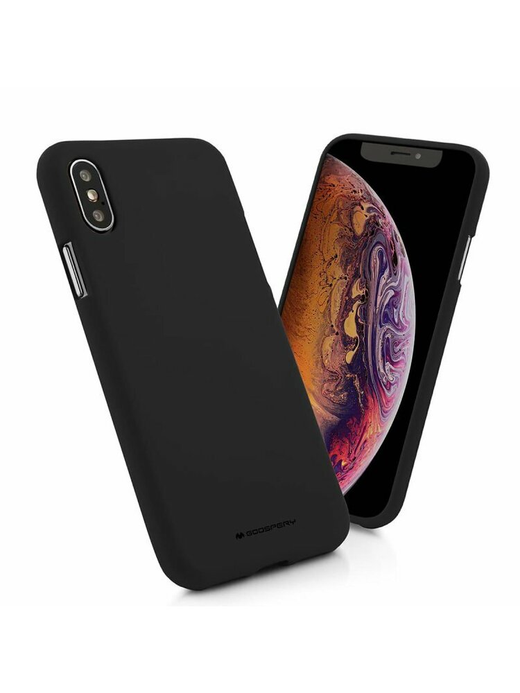 Dėklas Mercury Soft Jelly Case Samsung A217 A21s juodas