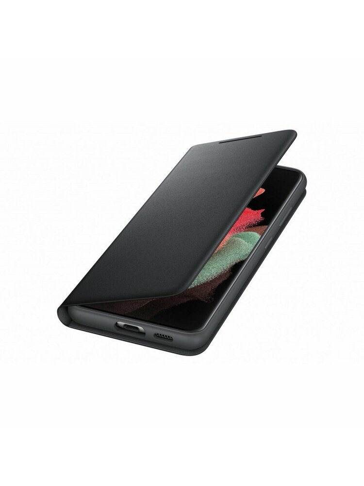 Original Clear View Cover EF-ZG985CBEGEU Samsung Galaxy S20+ Black