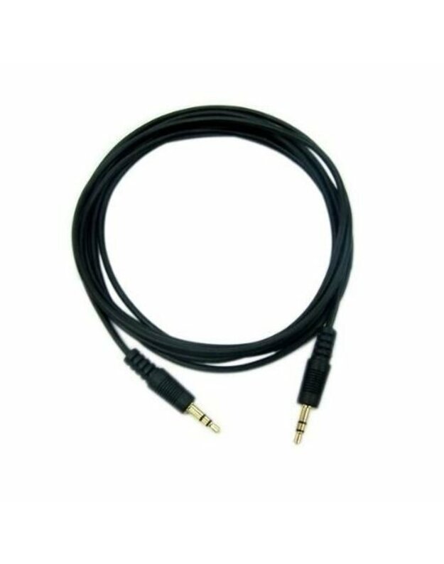 Audio adapteris 3,5mm į 3,5mm (p-p) sidabrinis-juodas