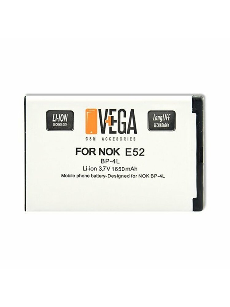 Nokia E52 Bp-4L Bat Vega Battery 1650Mah