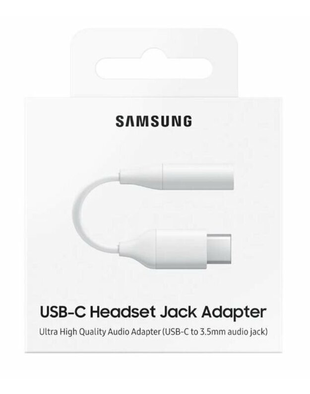 Audio adapteris originalus Samsung iš "Type-C" į 3,5mm (EE-UC10JUWEGWW)