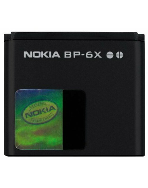 Akumuliatorius Nokia 8800, 8800 Sirocco (BL-5X/BP-6X, 700mAh, originalas)