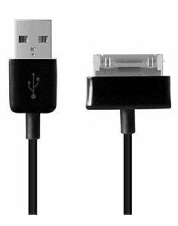 USB kabelis ORG Samsung P1000 Tab ECC1DP0UBE N8000 / P3100 / P3110 / P5100 / P5110 / P5200 / P6200 / P6800 / P7300 / P7500 / P7510 ORG (1M)