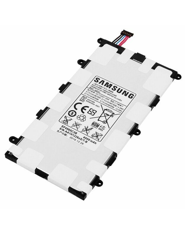 Originalus „Samsung Tab 2 7.0“ planšetinio kompiuterio akumuliatorius P3100 P3110 P6200 SP4960C3B 4000mAh