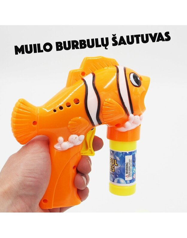 Rankinis Muilo Burbulų Šautuvas "NEMO"