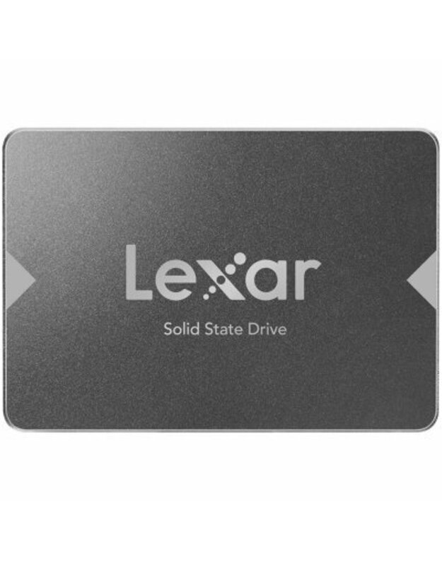 LEXAR NS100 128 GB SSD, 2,5 ”, SATA (6 Gb / s), iki 520 MB / s skaitymo ir 440 MB / s rašymo