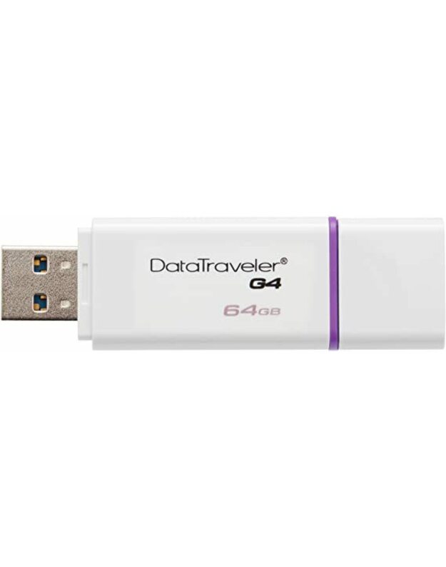 „Kingston DataTraveler I G4“ 3542 GB, USB 3.0, raudona / balta | „abf“
