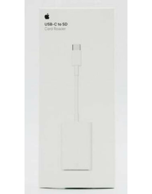 Adapteris Apple iš USB-C (Type-C) į SD Card Reader (A2082) originalus (used Grade A) pakuotėje