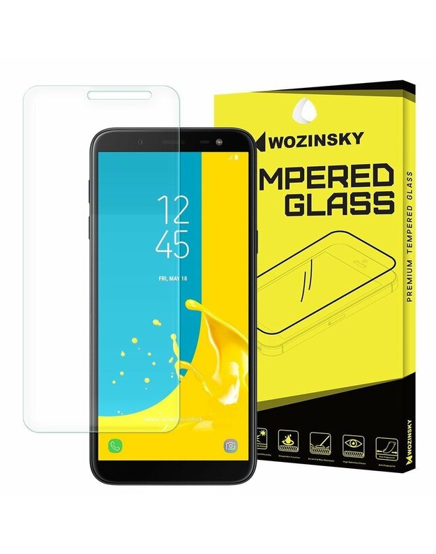 „Wozinsky“ grūdintas stiklas grūdintas stiklas 9H „Samsung Galaxy J6 2018 J600“