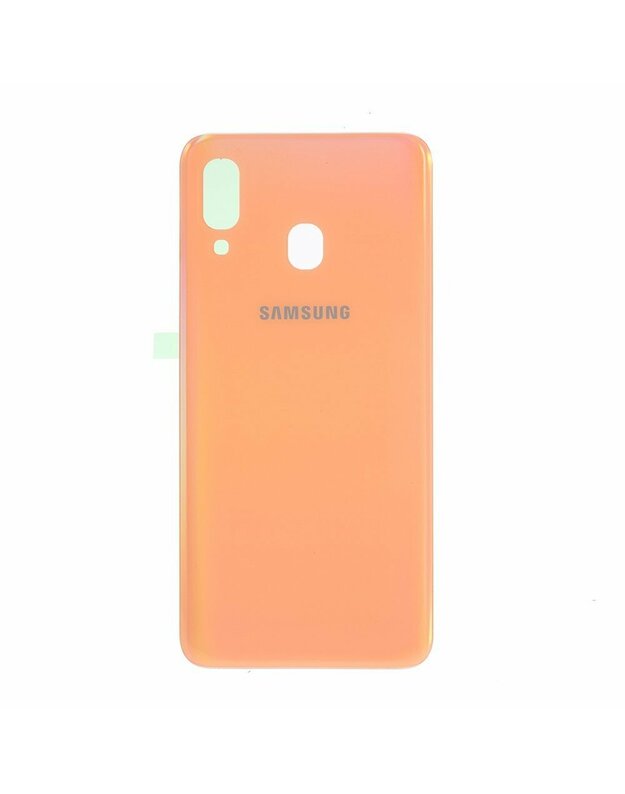 Galinis dangtelis Samsung A705 A70 2019 rausvas (Coral Orange) HQ	