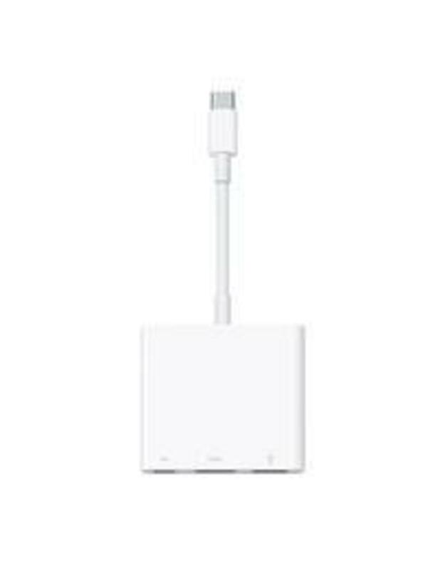 Adapteris Apple iš USB-C (Type-C) į VGA / USB-C / USB (A1620) originalus (used Grade A) pakuotėje