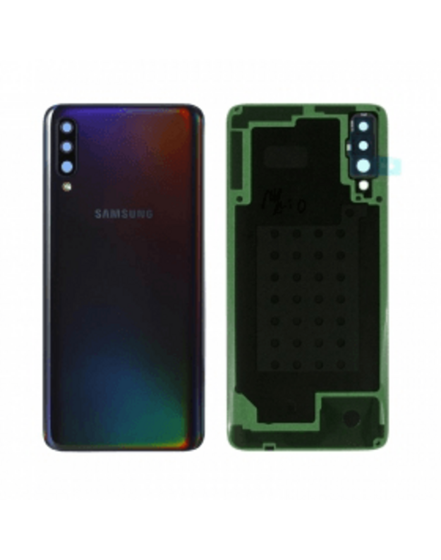 Samsung A705 Galaxy A70 2019 galinis galinis baterijos dangtelis (juodas) (aukšta kokybė)