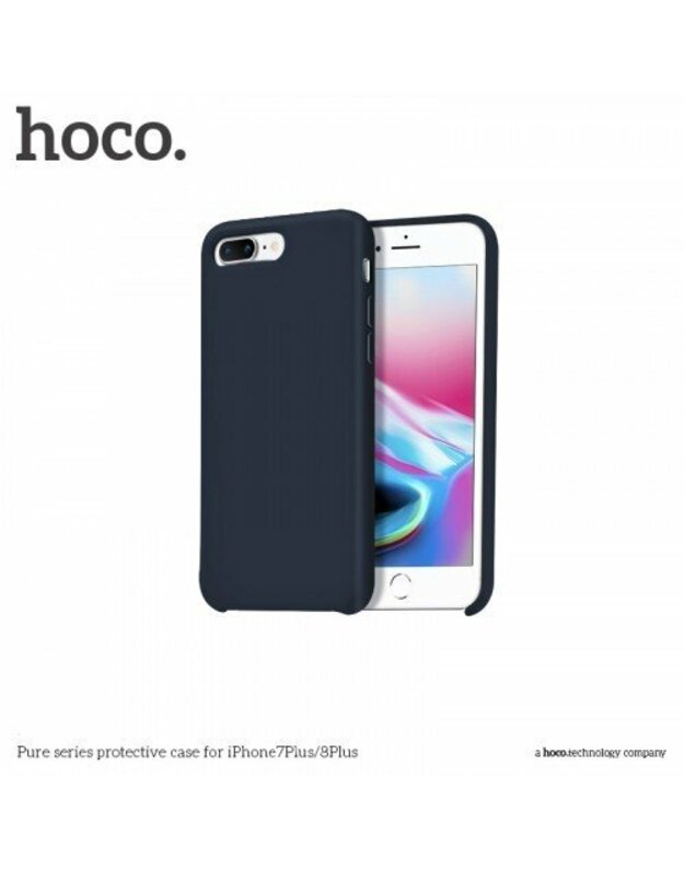 Dėklas "Hoco Pure Series" Apple iPhone 7 Plus / 8 Plus mėlynas