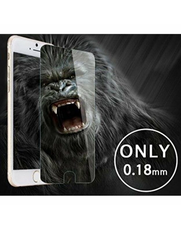 LCD apsauginis stikliukas "Gorilla 0.18mm" Apple iPhone XS Max / 11 Pro Max be įpakavimo	