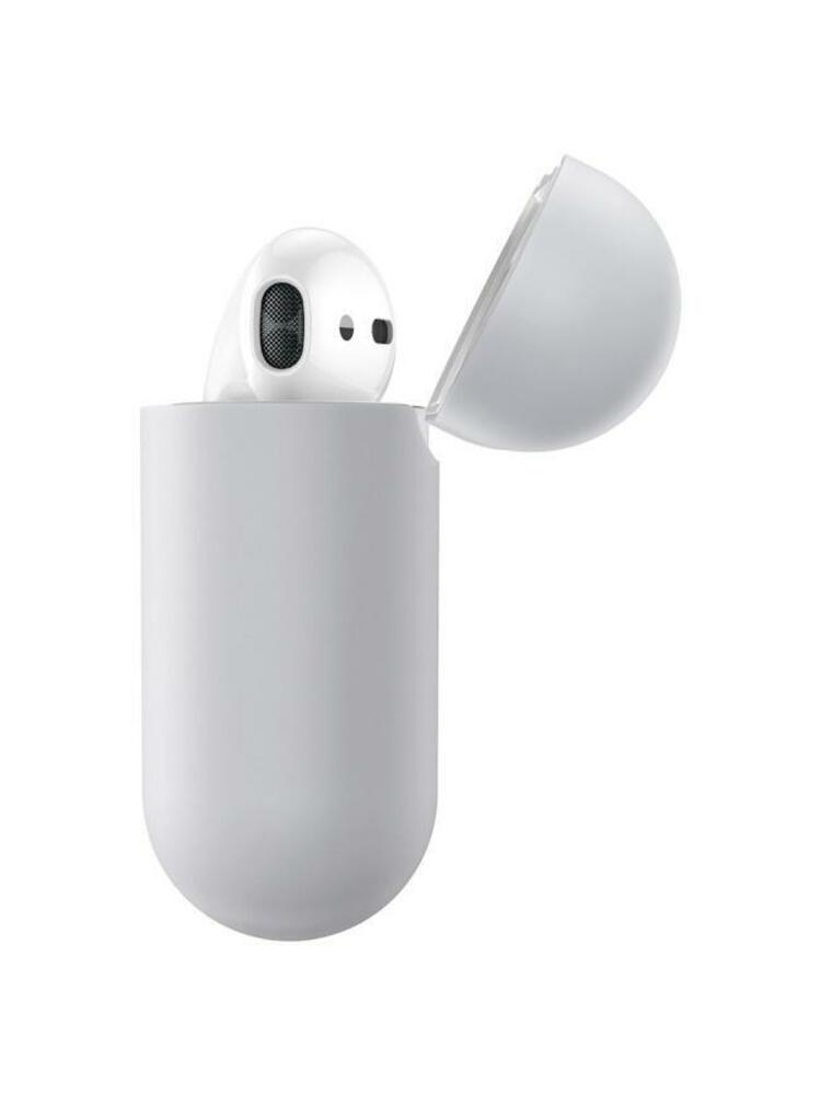 Dėklas ausinėms Baseus Apple Shell Silica Silicone-Gel Protective case for AirPods Pro Grey