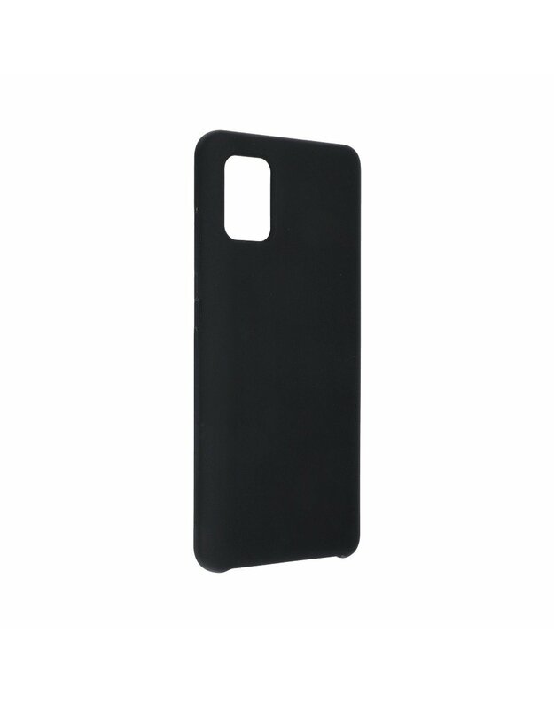 „Forcell“ dėklas „SILICONE“, skirtas „Samsung Galaxy A51“ juodas