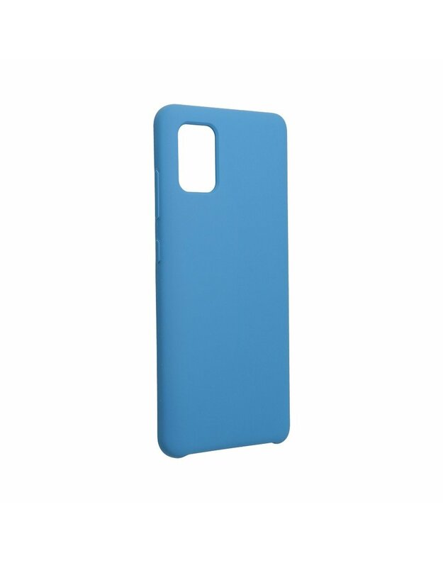 „Forcell“ dėklas „SILICONE“, skirtas „Samsung Galaxy A51“ mėlynas